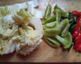 Foto langkah ke 1 dari resep Sayur santan Sawi Putih dan Tahu.