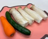 涼拌杏鮑菇的食譜步驟1照片