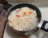 A picture of step 6 of Fried Rice.
