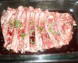 Foto del paso 7 de la receta: Cordero a las hierbas con papas noisette en salsa de roquefort