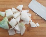 Foto del paso 2 de la receta Champiñones Salteados con ajo, cebolla y soja dulce