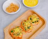 Hình bước làm 5 của món Đậu hủ trứng chà bông (baby food)