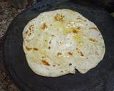 A picture of step 5 of Masala Lachha parantha.