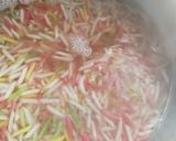 Gambar langkah 1 resipi Bubur Mee Chacha&Nangka.