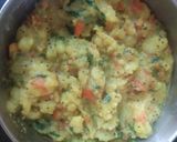 A picture of step 2 of Masala dosa.
