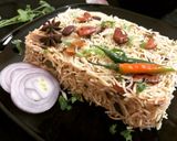 A picture of step 8 of Bagara Rice.
