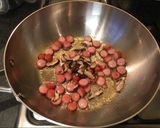 A picture of step 4 of Deany's fried rice.