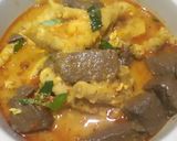A picture of step 4 of Spicy Red Curry Chicken Feet with Pickled Bamboo Shoots.