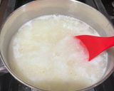 A picture of step 1 of Shrimp and Grits.
