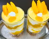 मैंगो मूज (mango mousse recipe in Hindi) रेसिपी चरण 4 फोटो