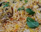 A picture of step 10 of Chicken malai tikka biryani.