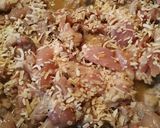A picture of step 7 of Cuban Bread Meat lovers Sandwich.