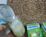 Foto langkah ke 3 dari resep Creamy Melon Matcha.