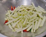 Foto langkah ke 3 dari resep Tumis Tempe Labu Siam.
