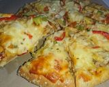 Foto langkah ke 14 dari resep Pizza sosis mozzarella.
