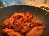 Dada Ayam Panggang Bumbu Mentega Bawang Putih