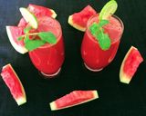 A picture of step 2 of Watermelon Lemonade.