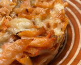 Foto del paso 7 de la receta: Macarrones vegetarianos con verduras, soja texturizada y 4 quesos