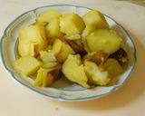 பாசி பயறு, பச்சை பட்டாணி, கேல் கூட்டு ரெசிபி ஸ்டேப் 2 புகைப்படம்