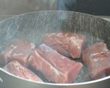 Une image de l'étape 2 de Filet mignon de porc sauce crème et champignons.