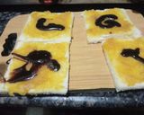 A picture of step 1 of Chocolate Sandwich.