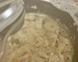 A picture of step 3 of Onion Upma.