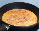 Foto del paso 5 de la receta: Tortilla francesa de jamón serrano y queso