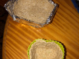 Tartaletas de chocolate y fruta, saludables
