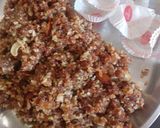 A picture of step 4 of Ladoos.