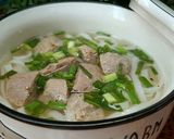 Hình bước làm 1 của món Phở bò viên gân