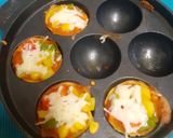 A picture of step 5 of Healthy & Protein Rich Pizza Cups -- an after school snack For Kids.