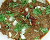 A picture of step 13 of Beef keema.