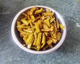 A picture of step 4 of Gavar Sabji.