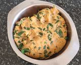 A picture of step 2 of Methi thepla.
