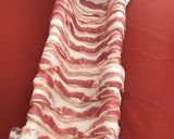 Baconos csirkemell őzgerinc formában, sült krumplival recept fázis 1 fotója