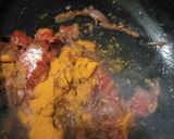 A picture of step 5 of Shahi Paneer.