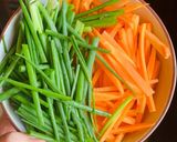 Hình bước làm 1 của món Kimchi cải thảo siêu tốc