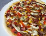 Foto langkah ke 9 dari resep Crust Pizza (Renyah dan Empuk) Tanpa Ulen Profing Kilat.