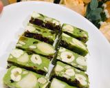 Hình bước làm 4 của món Kẹo nougat (hạnh phúc) trà xanh