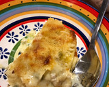 A picture of step 7 of Cream chicken lasagna.