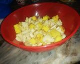 A picture of step 2 of Pasta Trifal.