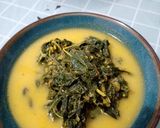 Foto langkah ke 4 dari resep Gulai daun singkong/ daun singkong masak santan.