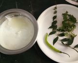 A picture of step 2 of Pakhala Bhata.