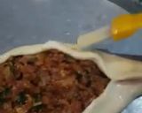 A picture of step 4 of Mince Khachapuri.