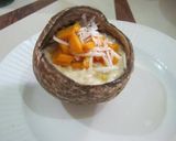 A picture of step 4 of Tropical Rice Pudding.