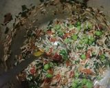 A picture of step 4 of Matar Methi Pulao.