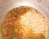 A picture of step 4 of Karahi dall.