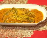 A picture of step 4 of Sorshe/ mustard Paste Pabda Mach/ Fish.