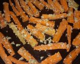 बेक्ड कैरोट स्टिक्स (baked carrot sticks recipe in Hindi) रेसिपी चरण 3 फोटो