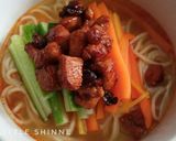 Foto langkah ke 5 dari resep Mie Ayam Kuah Pedas.